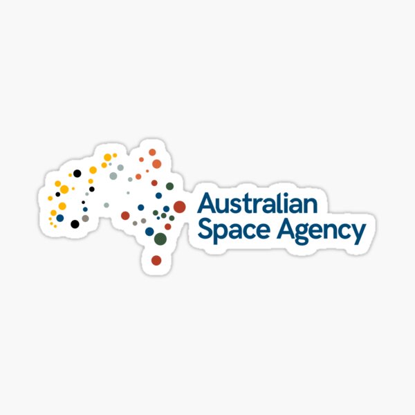 Australian Space Agency Glossy Sticker