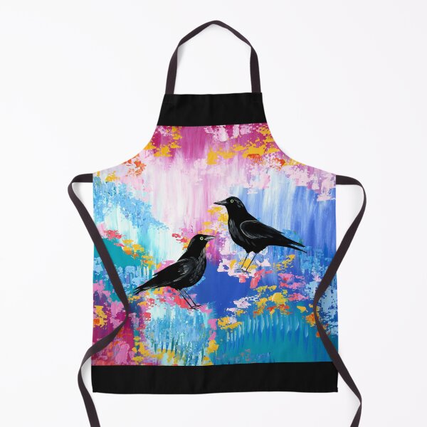 Item preview, Crows and Bright Abstract Colours designed and sold by CatherineJacobs.