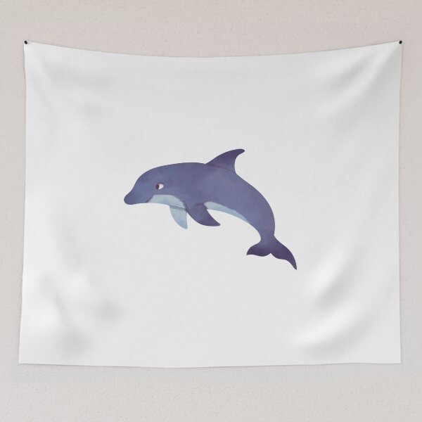 Item preview, Blue ocean summer holiday dolphin gift idea for animal lover  designed and sold by conceptDVS.