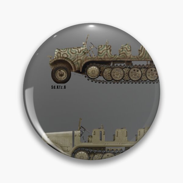 Item preview, German prime mover half-tracks of WW2 designed and sold by TheCollectioner.