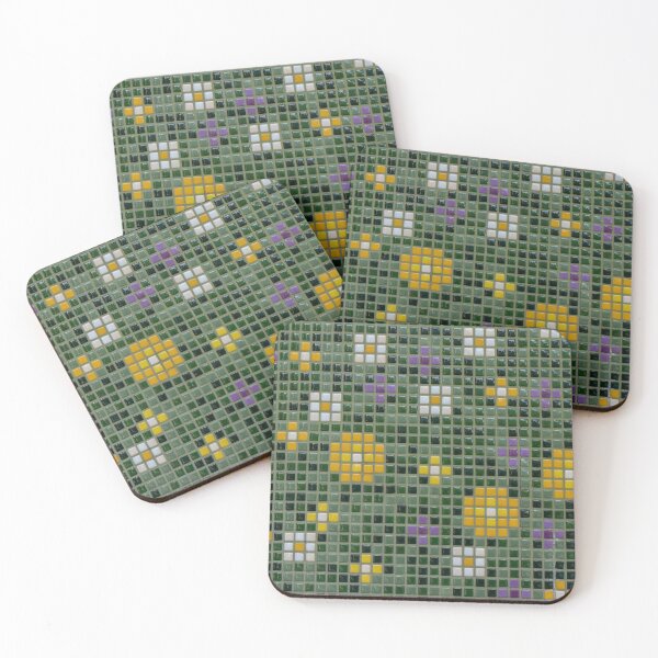 Item preview, MOSAIC - ART - MOSAIC DECORATION - COOL - FLOWERS designed and sold by Tropical Blood.