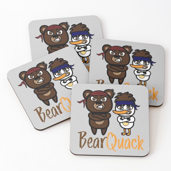 Item preview, BearQuack with Bandana designed and sold by BearQuack.