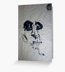 Blind #1 - (blindfolded) - Greeting Card