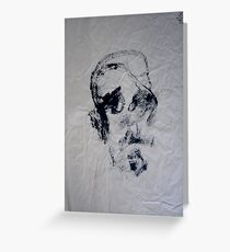 Blind #2 - (blindfolded) - Greeting Card