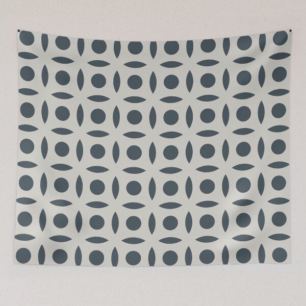 Item preview, Geometric Pattern: Intersect Circle: Pebble designed and sold by Red Wolf.