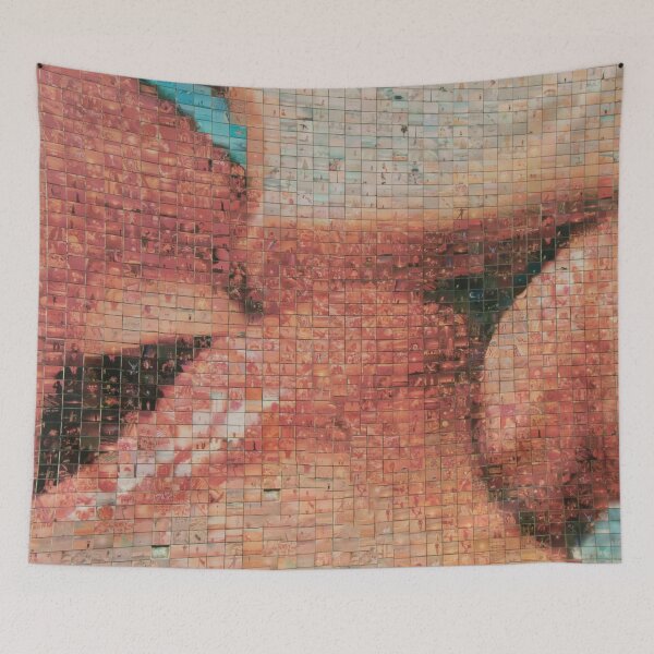 Item preview, KISS- MOSAIC - ART - ROMANTIC - TEXTURES  designed and sold by Tropical Blood.