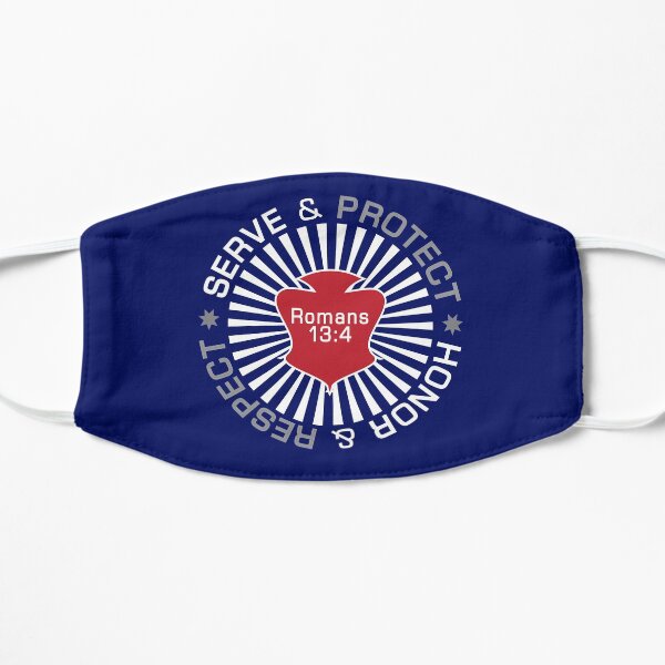 Serve Protect Honor Respect Mask