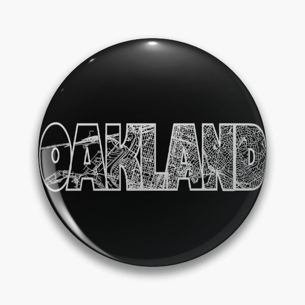 Item preview, Oakland CA Street Map designed and sold by thestreetslocal.