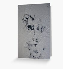 Blind #4 - (blindfolded) - Greeting Card