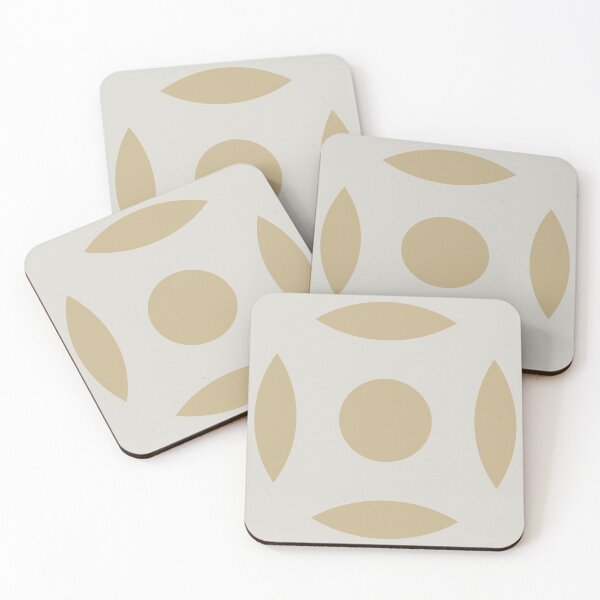 Item preview, Geometric Pattern: Intersect Circle: Sandstone designed and sold by Red Wolf.