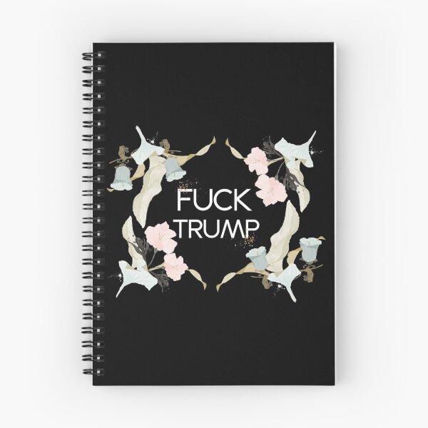 Item preview, Fuck Trump Floral designed and sold by Alaadin Bendali Braham.