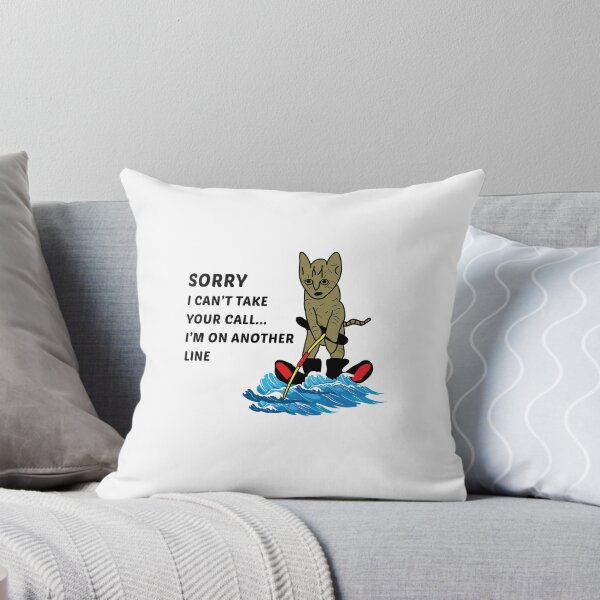 Item preview, Water Skiing Ski Cat Pet Lovers Funny Meme designed and sold by TastefulTees.