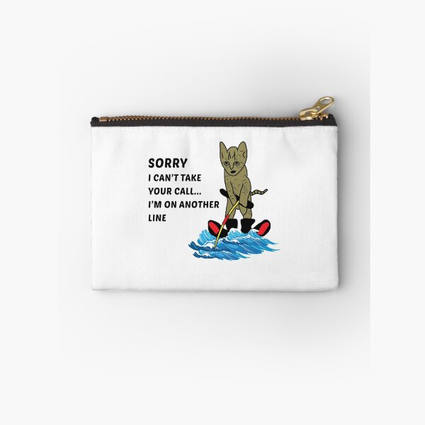 Item preview, Water Skiing Ski Cat Pet Lovers Funny Meme designed and sold by TastefulTees.