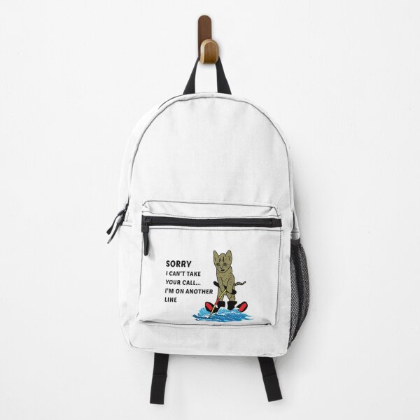 Item preview, Water Skiing Ski Cat Pet Lovers Funny Meme designed and sold by TastefulTees.