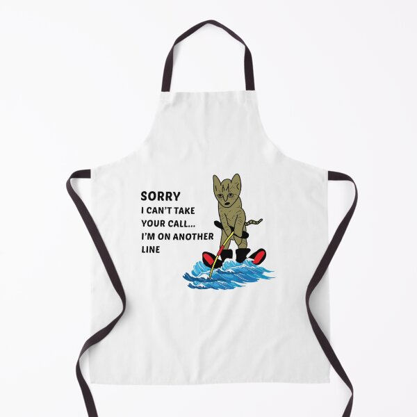 Item preview, Water Skiing Ski Cat Pet Lovers Funny Meme designed and sold by TastefulTees.