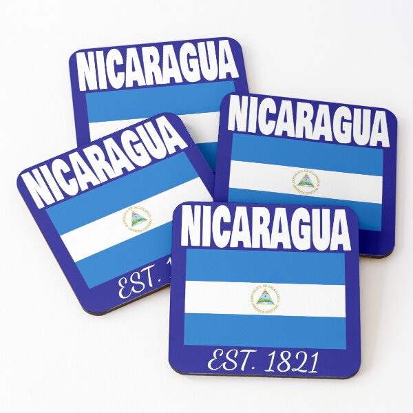 Item preview, Nicarauga EST. 1821 Independence Nicaraguan Flag T Shirt Merch designed and sold by PRINTS2HOT.