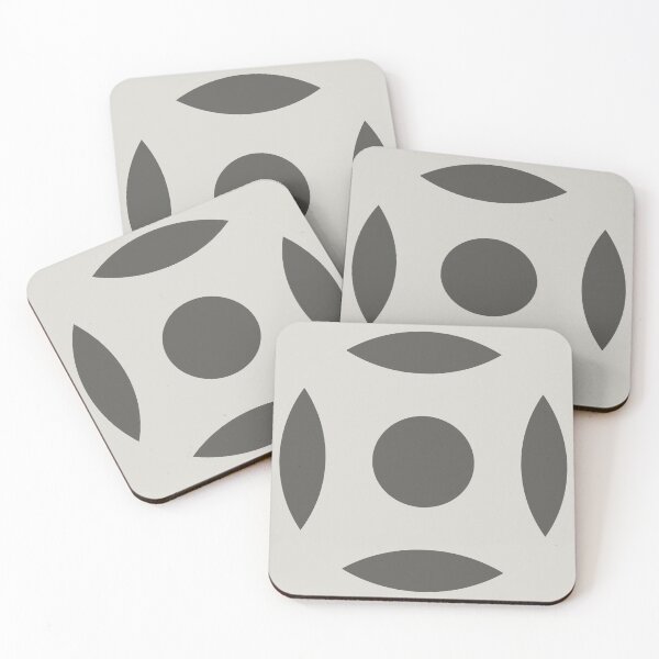 Item preview, Geometric Pattern: Intersect Circle: Slate designed and sold by Red Wolf.