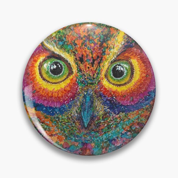 Item preview, A Big Bright Beautiful Owl designed and sold by Maureen Zmak.