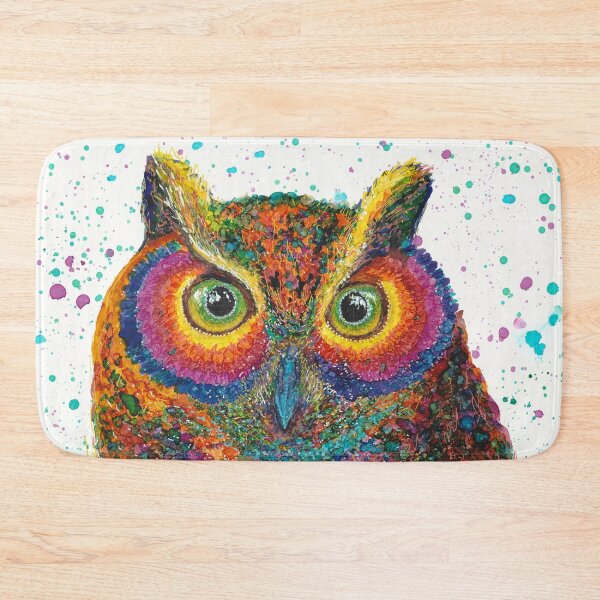 Item preview, A Big Bright Beautiful Owl designed and sold by Maureen Zmak.