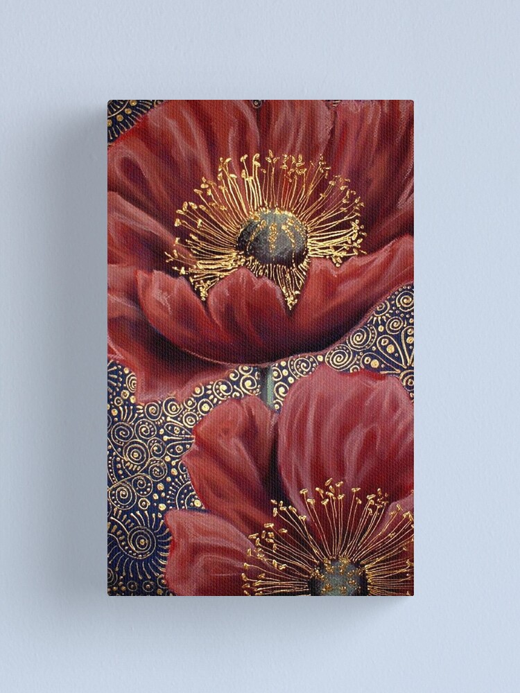 Alternate view of Red Poppies II Canvas Print