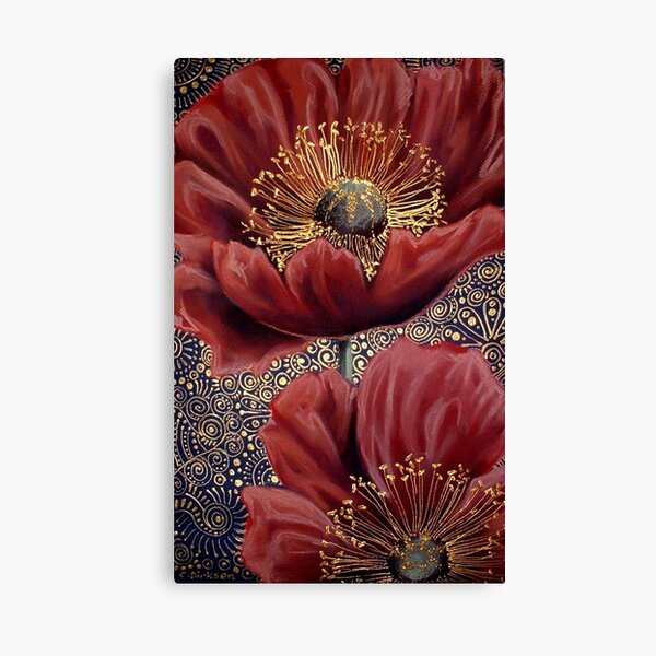 Red Poppies II Canvas Print
