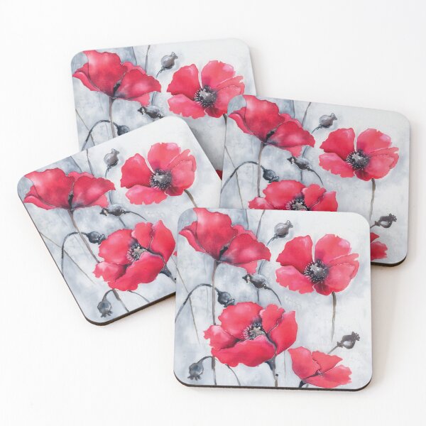 Item preview, Poppies by Eva designed and sold by Ülle Kruusoja.