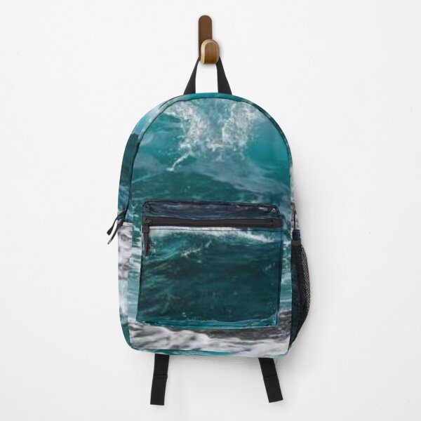 Item preview, deep blue ocean waves sticker designed and sold by Fine Art California.