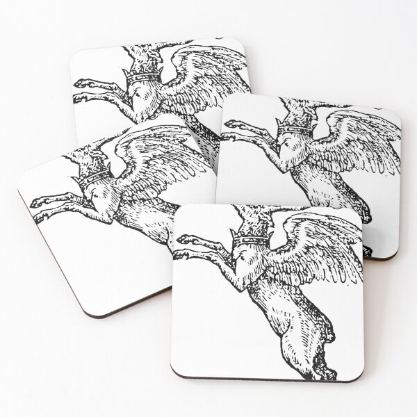 Item preview, Devises Héroïques - The Stag King (black on white) designed and sold by TheWhiteBear.