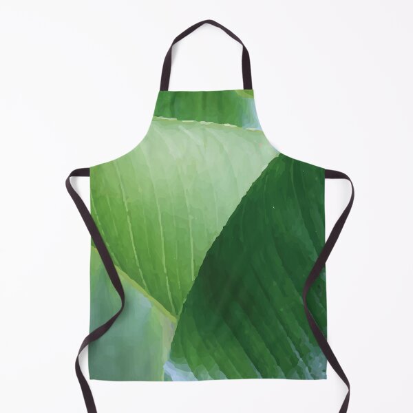 Item preview, Big Banana Leaves in green Illustration designed and sold by Move-Art.