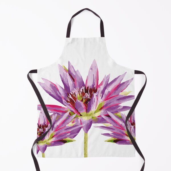 Item preview, Three Lotos Flowers in purple white Background designed and sold by Move-Art.