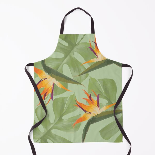 Item preview, Monstera Leaves with Strelizia designed and sold by Move-Art.
