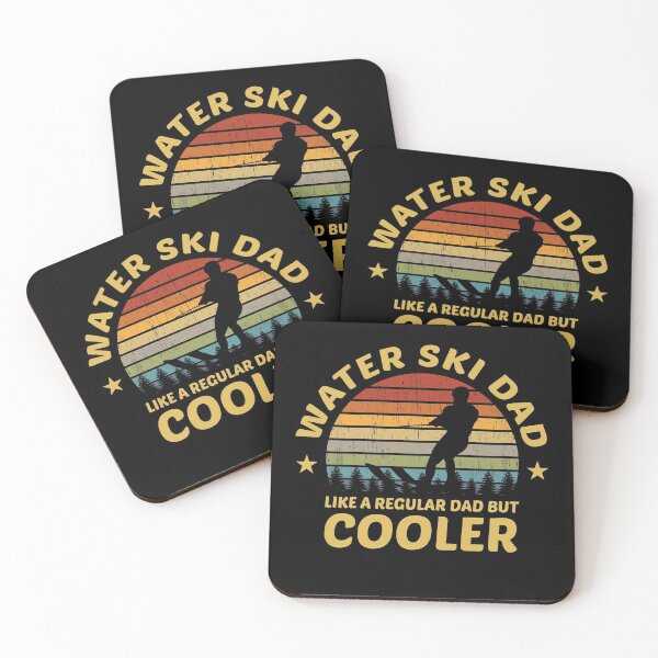 Item preview, Vintage Retro Water Skiing Dad Ski Father Day designed and sold by TastefulTees.