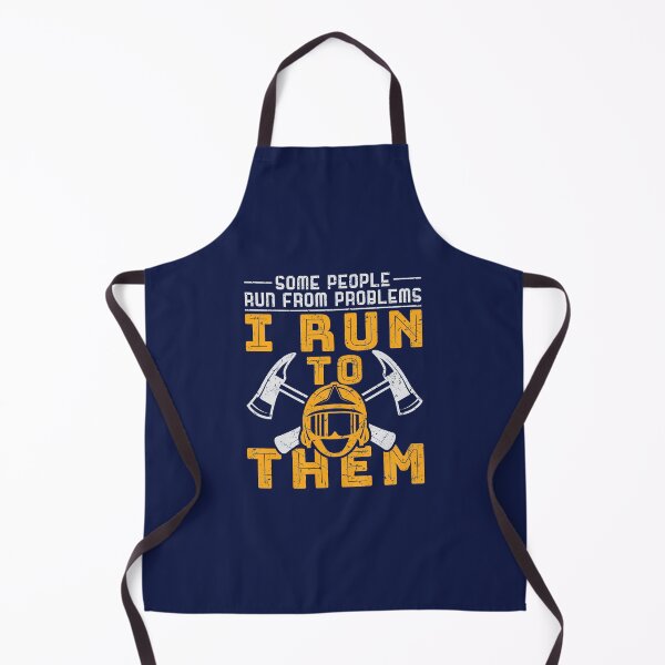 Item preview, Wildland Firefighter Some People Run From Problems I Run To Them designed and sold by jaygo.