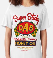 DAB-Honey oil-3 Slim Fit T-Shirt