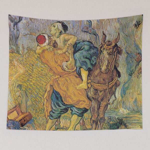 Item preview, The good Samaritan (after Delacroix) - Vincent van Gogh designed and sold by TemporaryArt.
