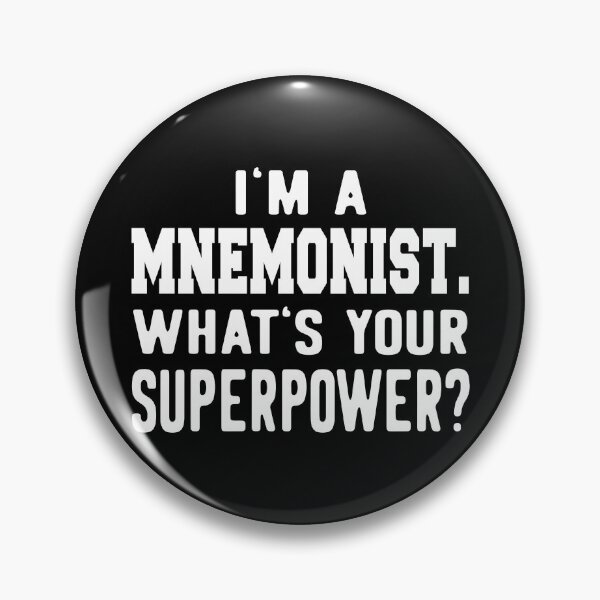 Item preview, Mental Athlete - I'M A MNEMONIST WHAT'S YOUR SUPERPOWER designed and sold by Carl's Clothing.