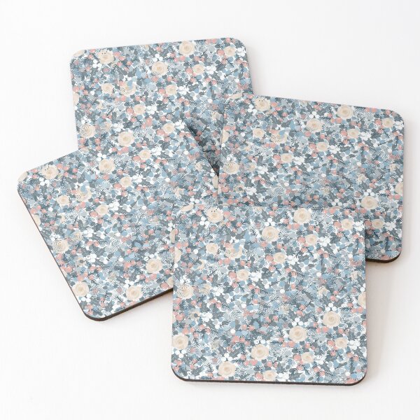Item preview, Floral pattern stickers, Floral stickers set, Floral pattern mask, Floral pattern t-shirts designed and sold by quixoticmonkey.