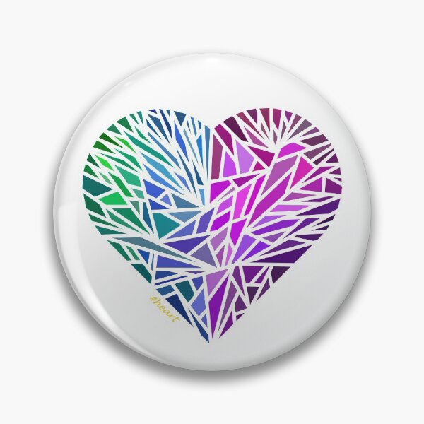Item preview, Abstract Polygon Heart  designed and sold by TheRedPrincess.