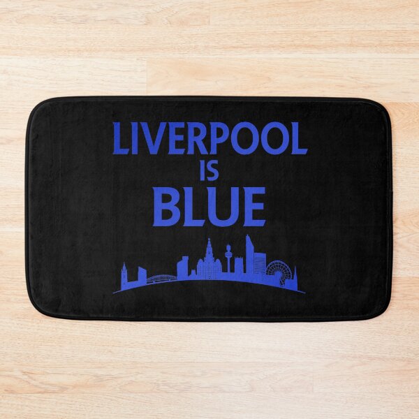Item preview, English City of Liverpool is blue colored designed and sold by ideasfinder.