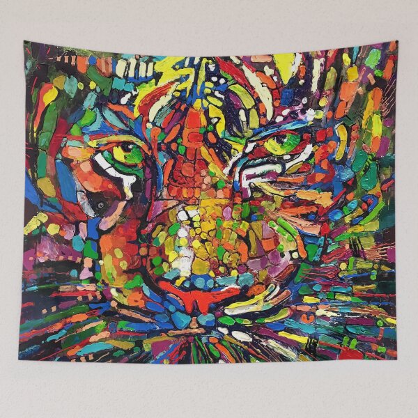Item preview, TIGER MOSAIC designed and sold by nataliakuruch.