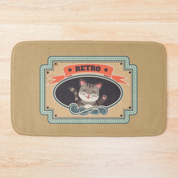 Item preview, International Cat Day - Retro cat designed and sold by Smart Side.