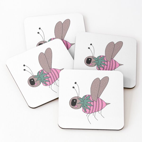 Item preview, Strawberry bee designed and sold by Jasisart.