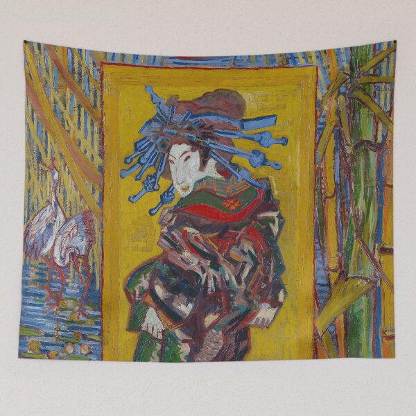 Item preview, The Courtesan (after Eisen) - Vincent van Gogh designed and sold by TemporaryArt.