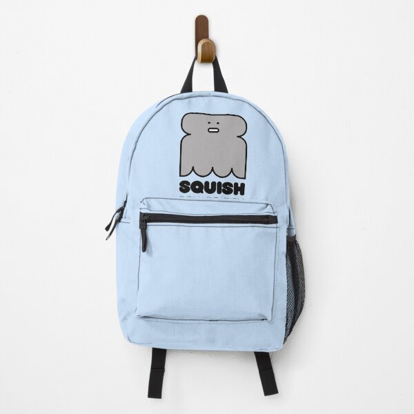Item preview, Squish Square Fish Powder Blue designed and sold by Quooki.