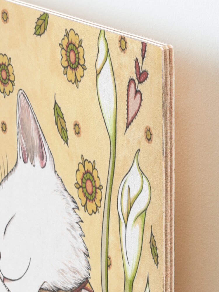 Alternate view of Butterflies and Bees Mounted Print
