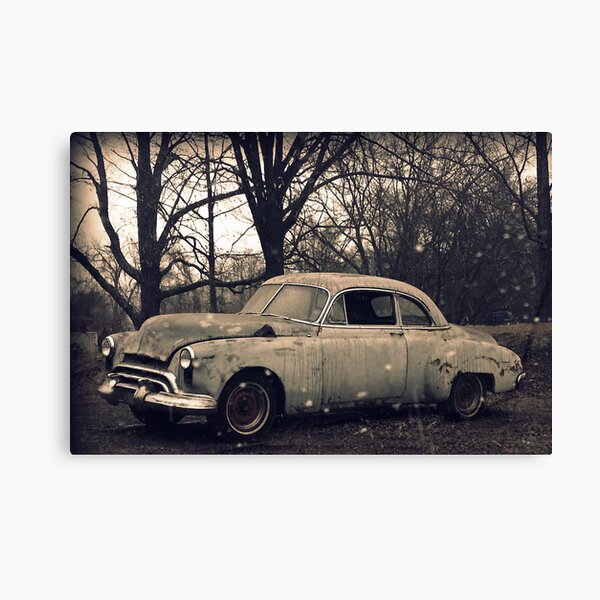 Aperçu de l'œuvre Old Car rural decay reclamation rusted rustic créée et vendue par jemvistaprint.