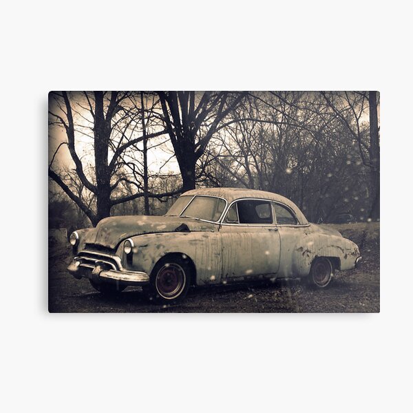 Aperçu de l'œuvre Old Car rural decay reclamation rusted rustic créée et vendue par jemvistaprint.