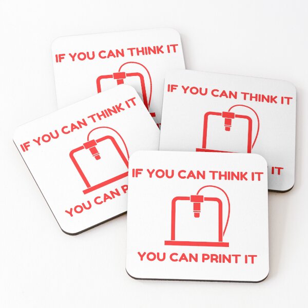 Item preview, If you can think it you can 3D print it - Funny 3D printing designed and sold by GeniusEngineer.
