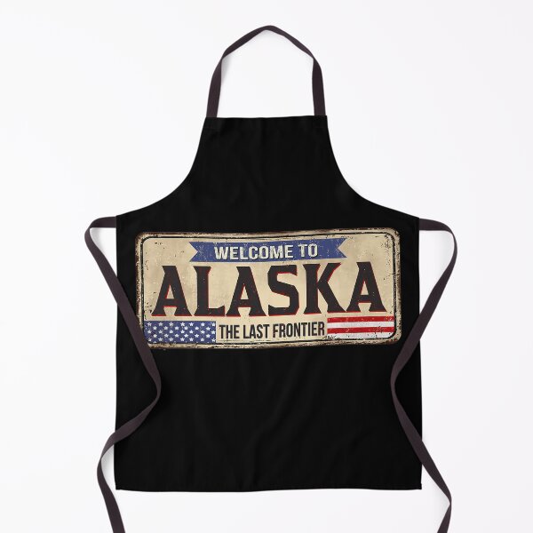 Item preview, Welcome To Alaska Rustic Vintage Sign Board designed and sold by ozumdesigns.