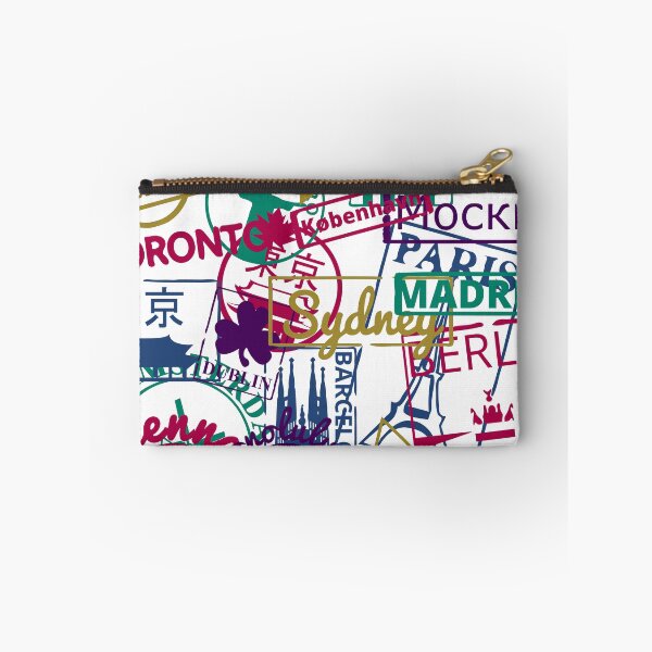 Item preview, Travel City Passport Stamps designed and sold by Travelers of the World.
